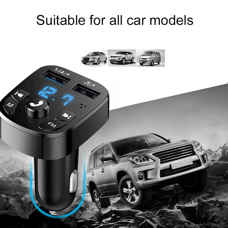 Car FM Transmitter Charger