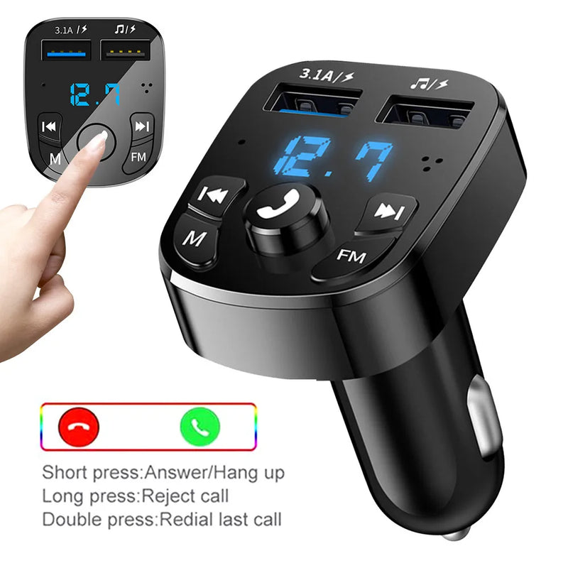 Car FM Transmitter Charger