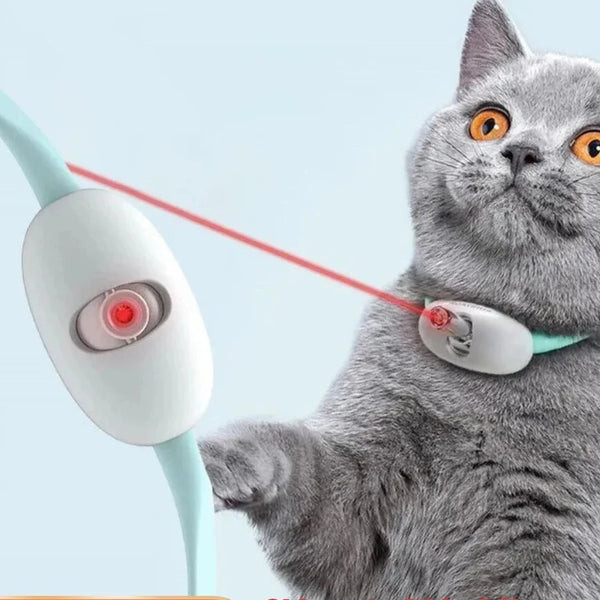 Cat Collar Smart Laser Tease  Toys