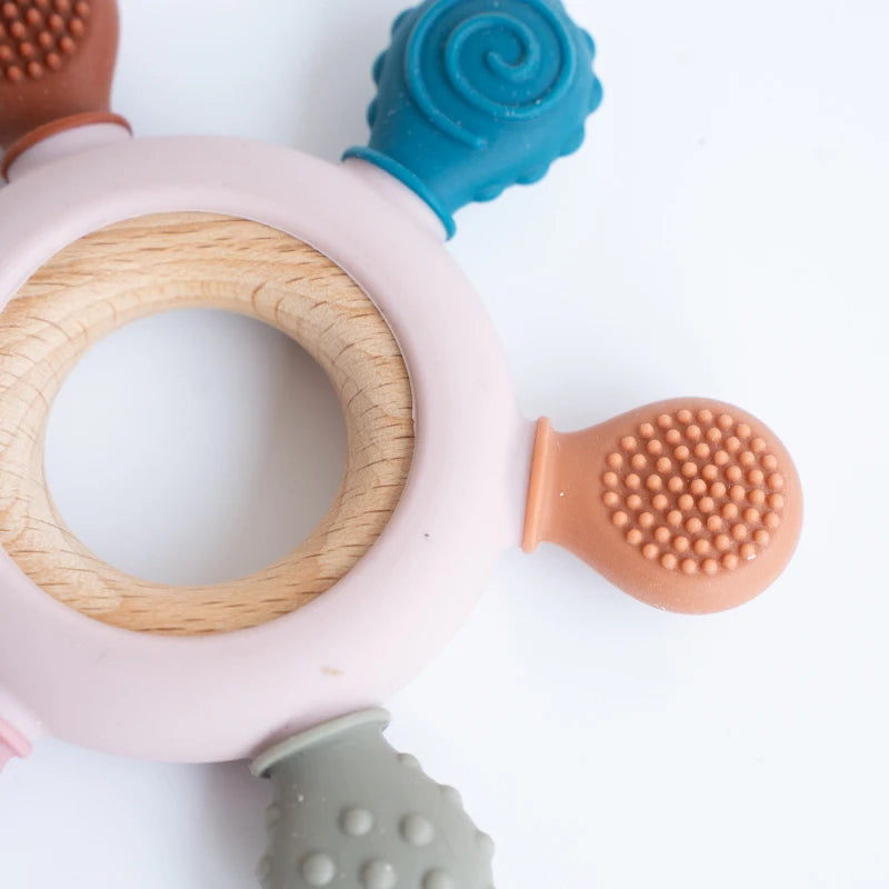 Baby Silicone Ring Teething Toys