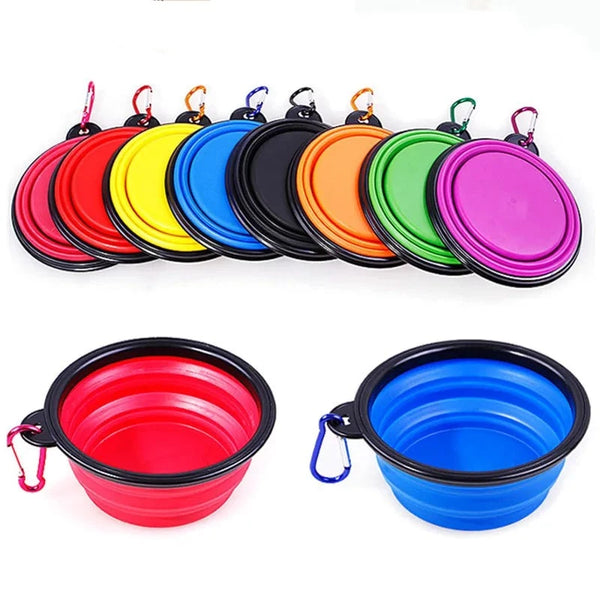 Pet Folding Silicone Bowl