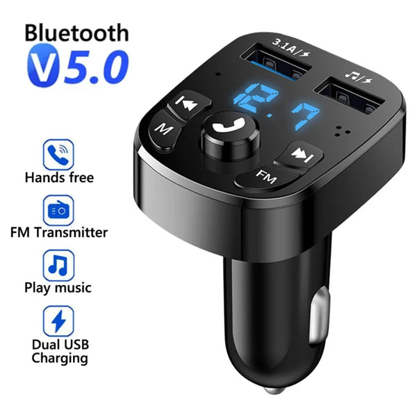 Car FM Transmitter Charger