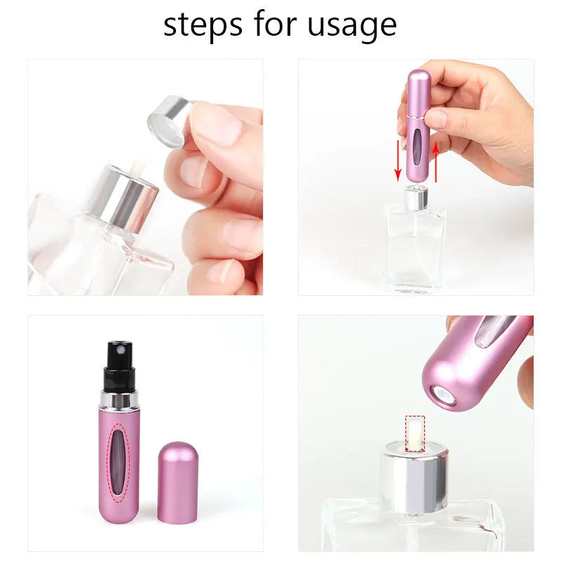 Portable Mini Refillable Spray Jar