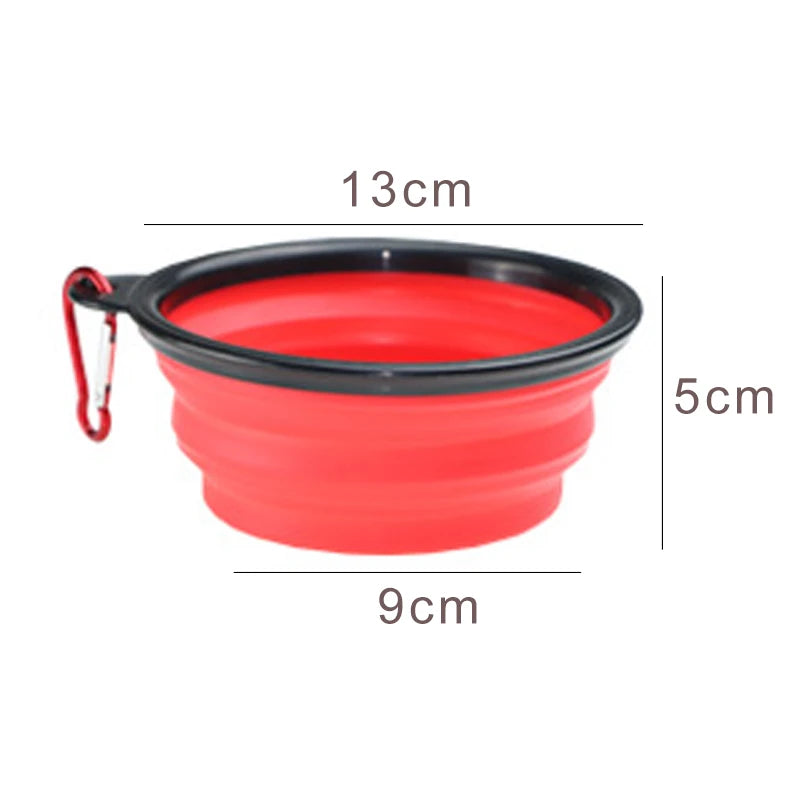 Pet Folding Silicone Bowl