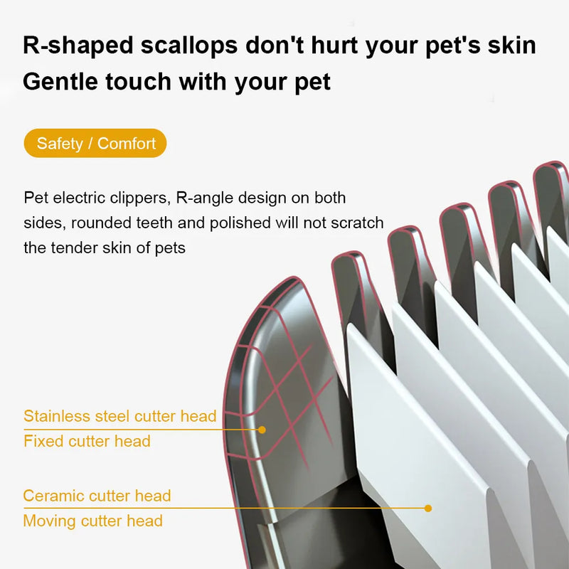 Pet Hair Grooming Clipper