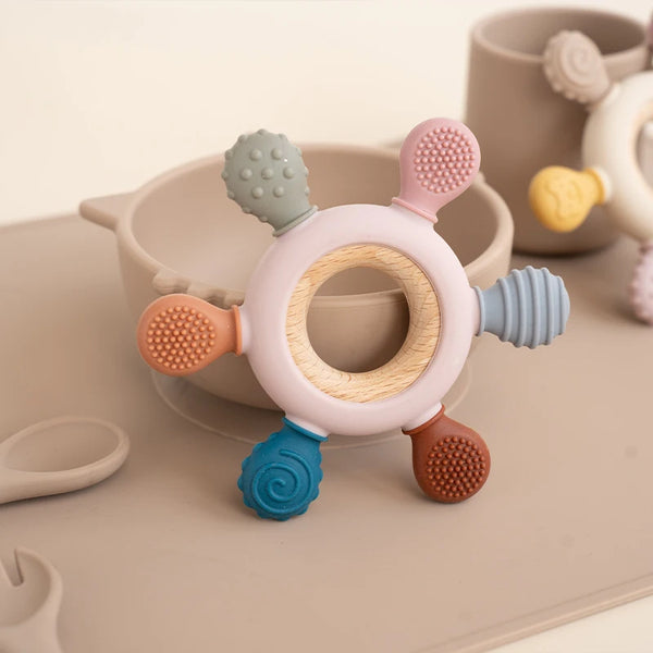 Baby Silicone Ring Teething Toys
