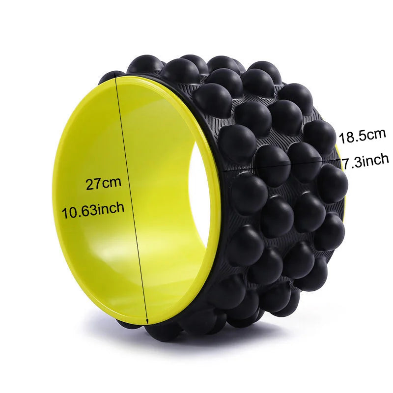 Yoga Wheel Back Stretcher Massage Roller