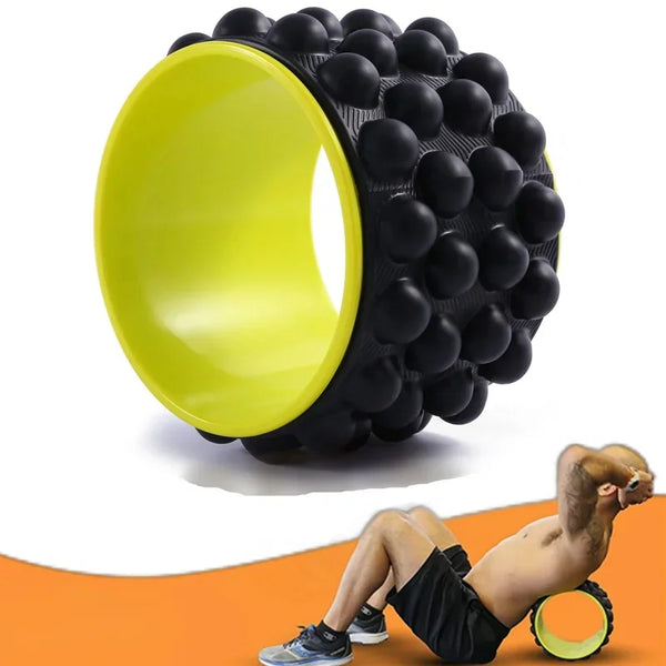 Yoga Wheel Back Stretcher Massage Roller